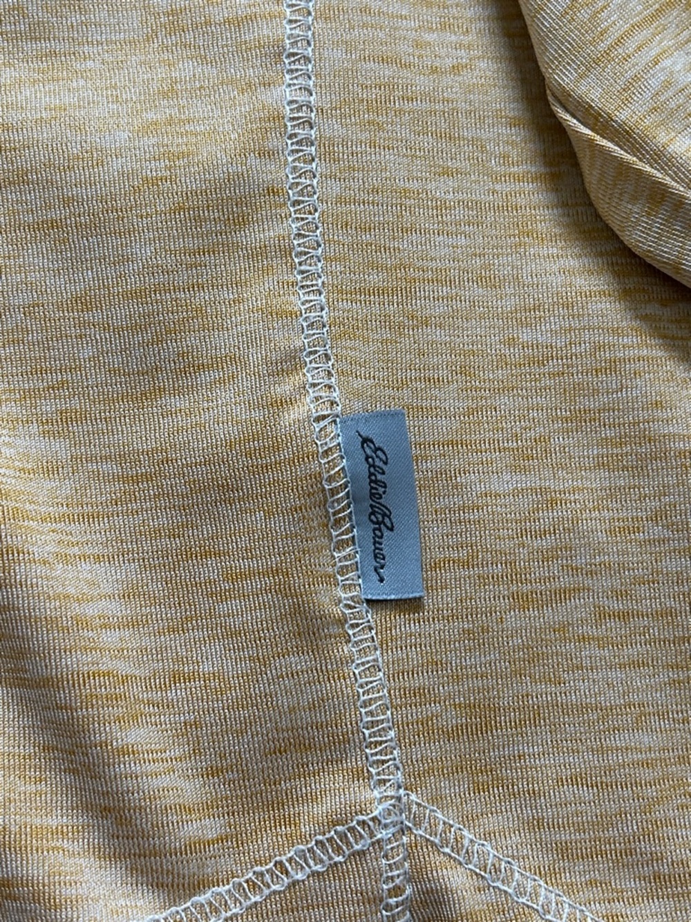 Eddie Bauer Women’s XL Loose Fit Lightweight Pullover Hoodie w/ Pouch - Yellow - Picture 4 of 15